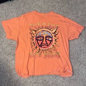 Sublime orange t-shirt XL